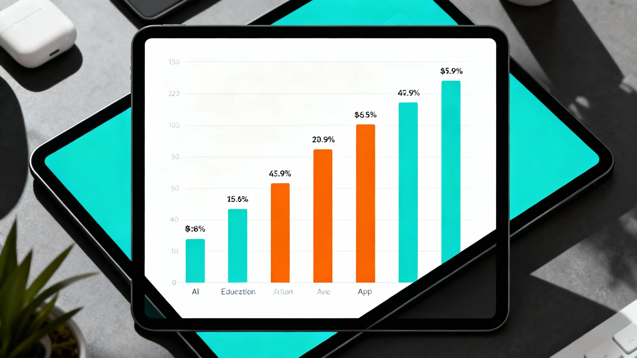 Price comparison chart of AI homework apps in 2026.